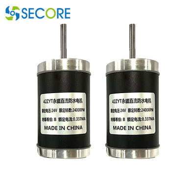 IP68 12V Micro DC Brush Motor Permanent Magnet Waterproof DC motor