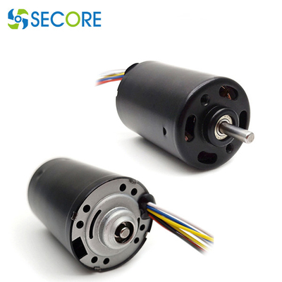 Low EMC 3400rpm Brushless DC Electric Motor 17W With Ball Bearing